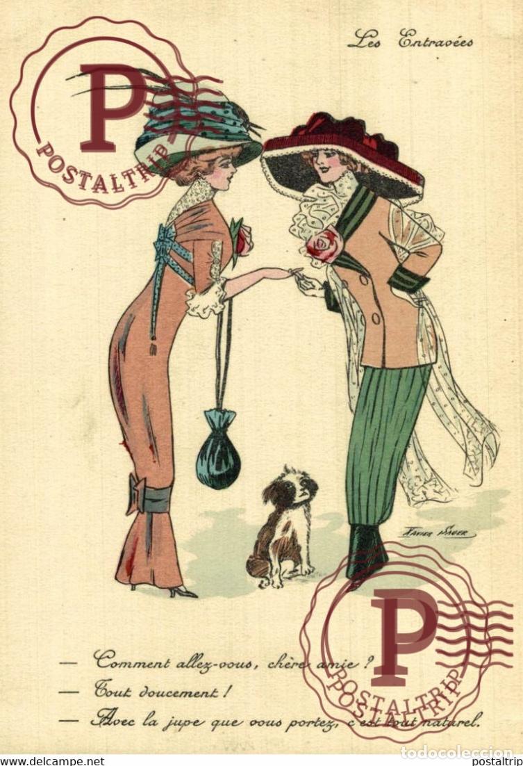 Postales: illustrateur SAGER XAVIER 4231 LES ENTRAVEES