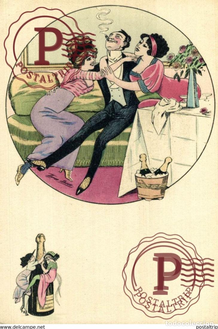 Postales: illustrateur SAGER XAVIER PLAIN BACK - Foto 1