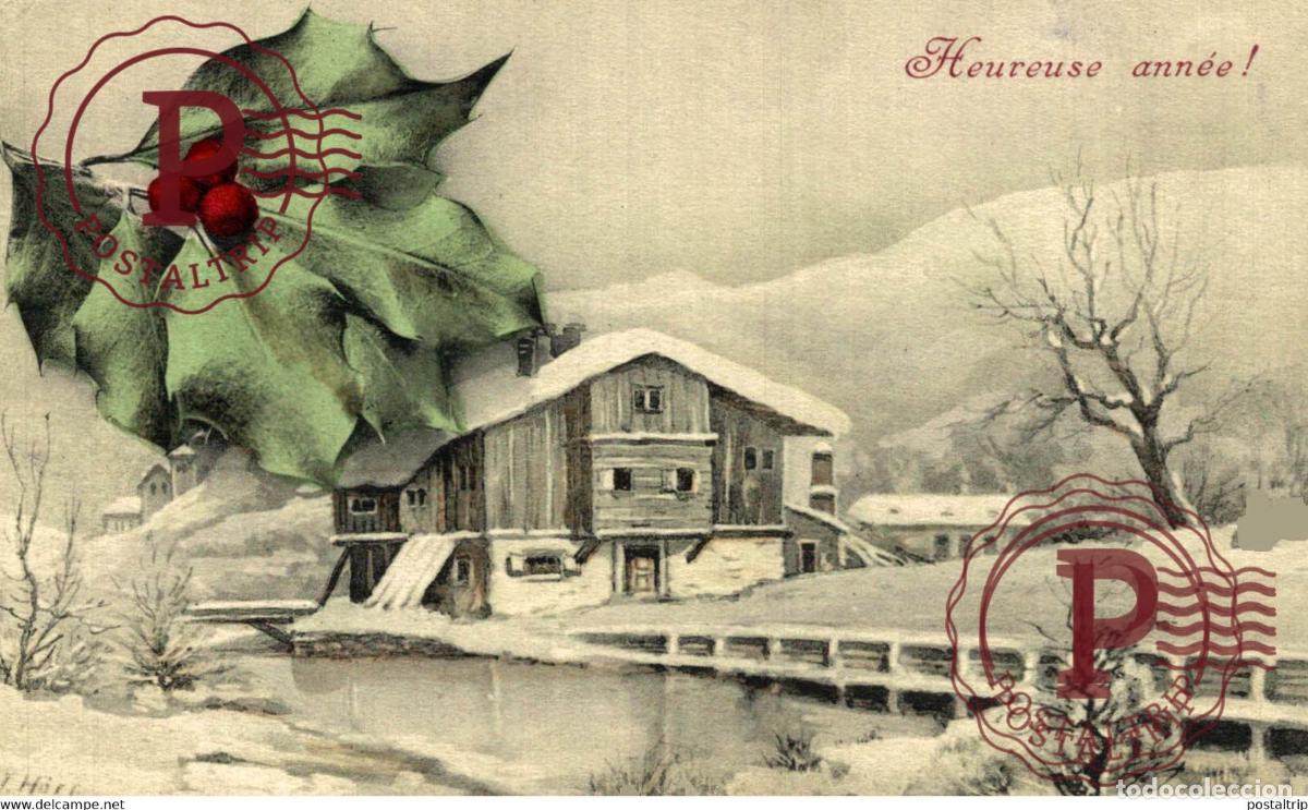 Postales: ILLUSTRATEUR. J. H&ouml;rr. HEUREUSE ANNEE