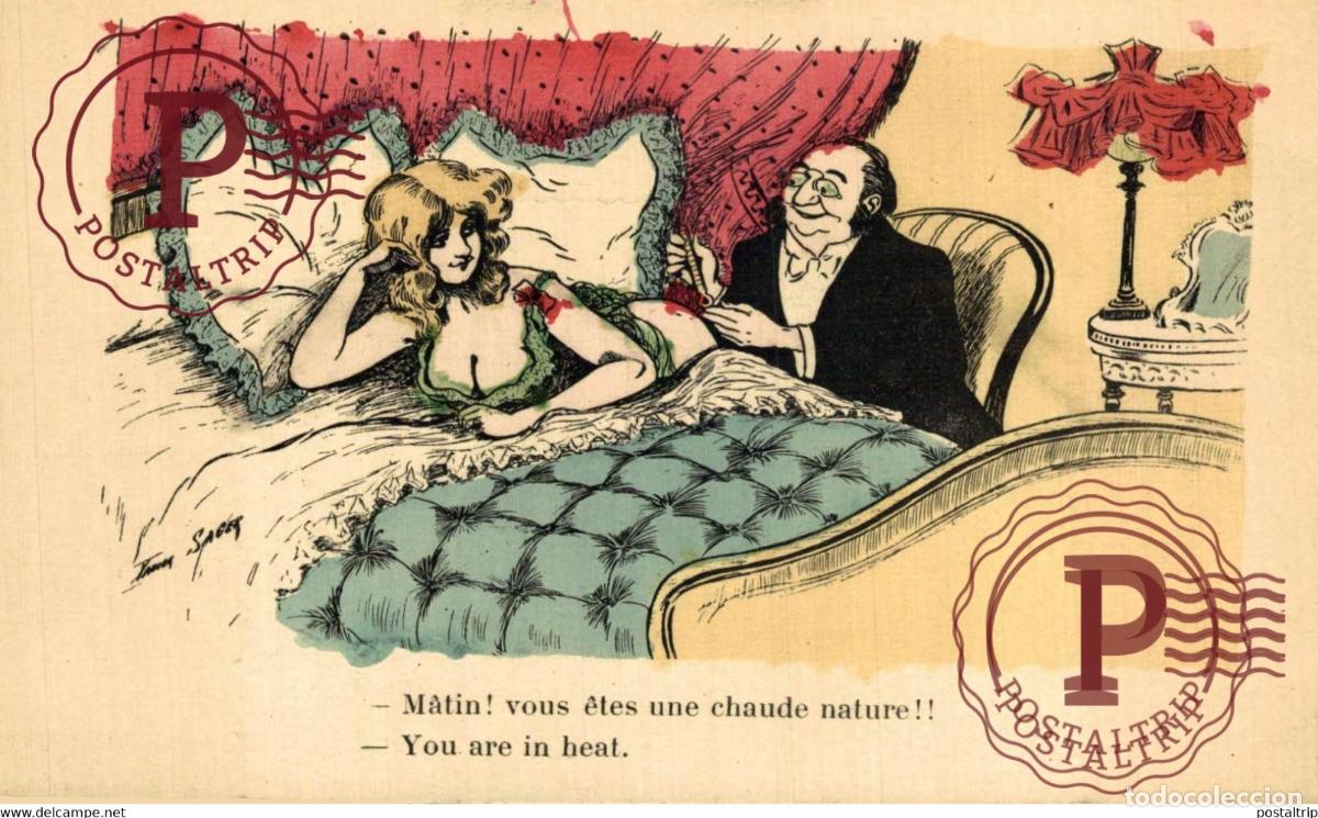 Postales: ILLUSTRATEUR XAVIER SAGER. M&acirc;tin ! Vous &ecirc;tes une chaude Nature !