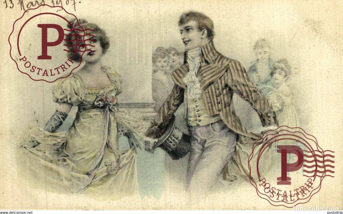 Postales: VIENNE Viennoises. JANVIER 1907. SERIES 1069. 1.