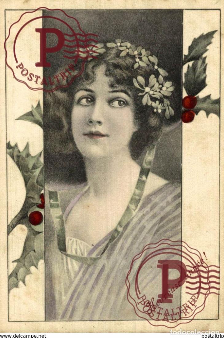 Postales: A. S. V. SERIE 349 N&ordm; 3 HEUREUSE ANNEE