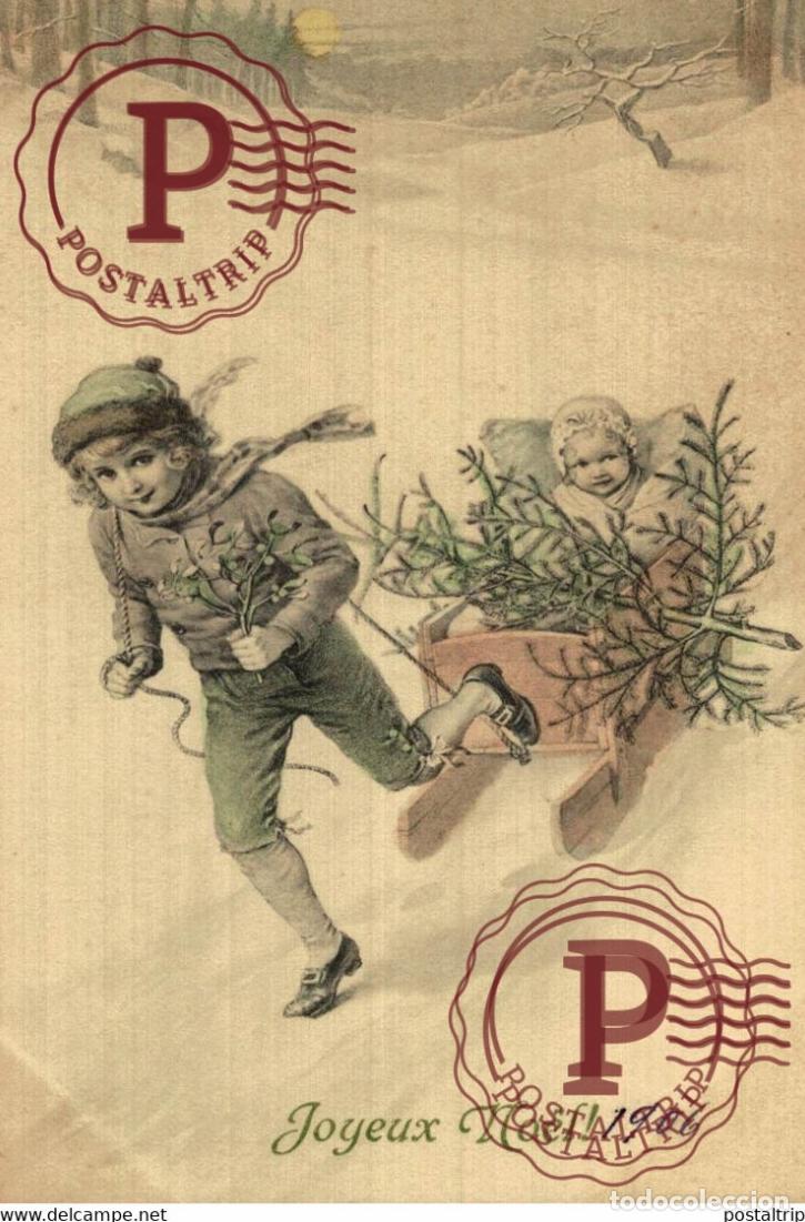 Postales: M. M. VIENNE Viennoises. N&ordm; 278 - Joyeux No&euml;l ! 1906