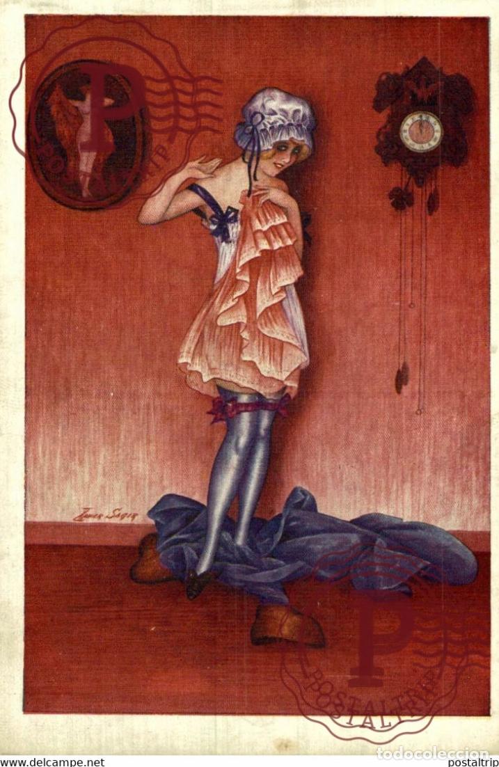 Postkarten: ILLUSTRATEUR XAVIER SAGER. SUR LE COUP DE MINUIT SERIE 131. 693