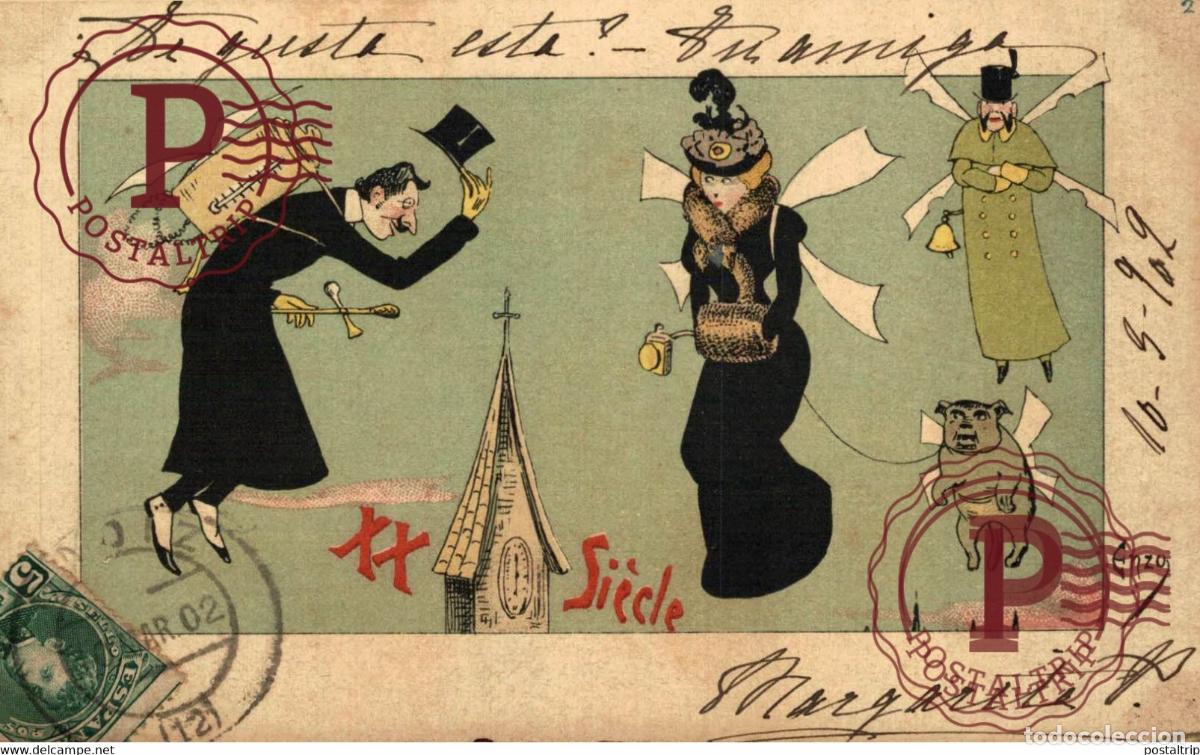 Postales: ILLUSTRATEUR. ILUSTRACION. ENZO - XX SIECLE. 1902