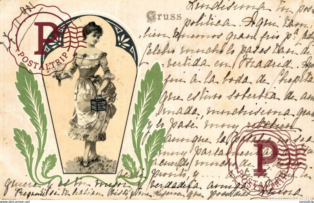 Postales: ILLUSTRATEUR. ILUSTRACION. GRUSS AUS... 1901