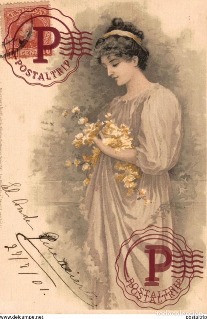 Postales: ILUSTRADA. ILLUSTRATEUR. VIENNOISE. MEISSNER & BUCH SERIE 1081