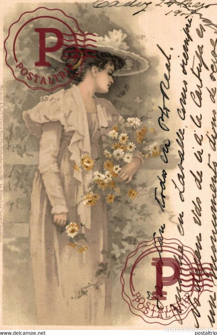 Postales: ILUSTRADA. ILLUSTRATEUR. VIENNOISE. MEISSNER & BUCH SERIE 1081