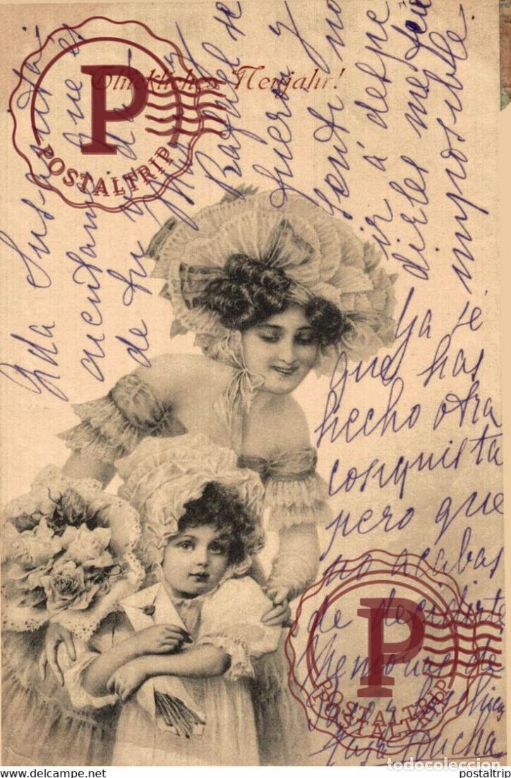 Postales: ILUSTRADA. ILLUSTRATEUR. VIENNOISE. GLUCKLICHES NEUJAHR!