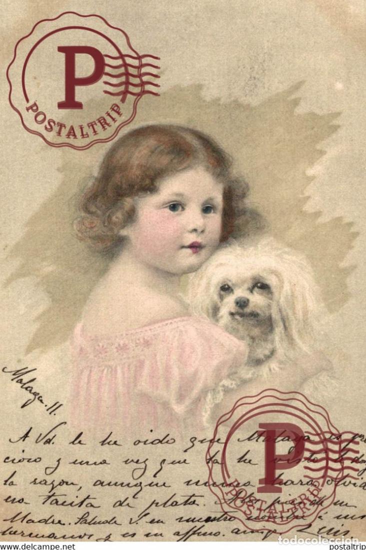 Postais: ILUSTRADA. ILLUSTRATEUR. VIENNOISE. M. M. VIENNE. PERRO. CHIEN. DOG.