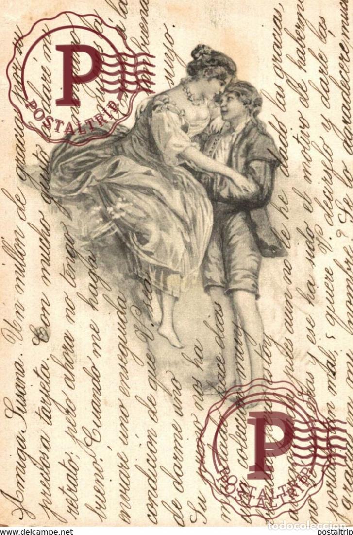 Postais: ILUSTRADA. ILLUSTRATEUR. VIENNOISE. N&ordm; 909 3 crack left side corner, see scan