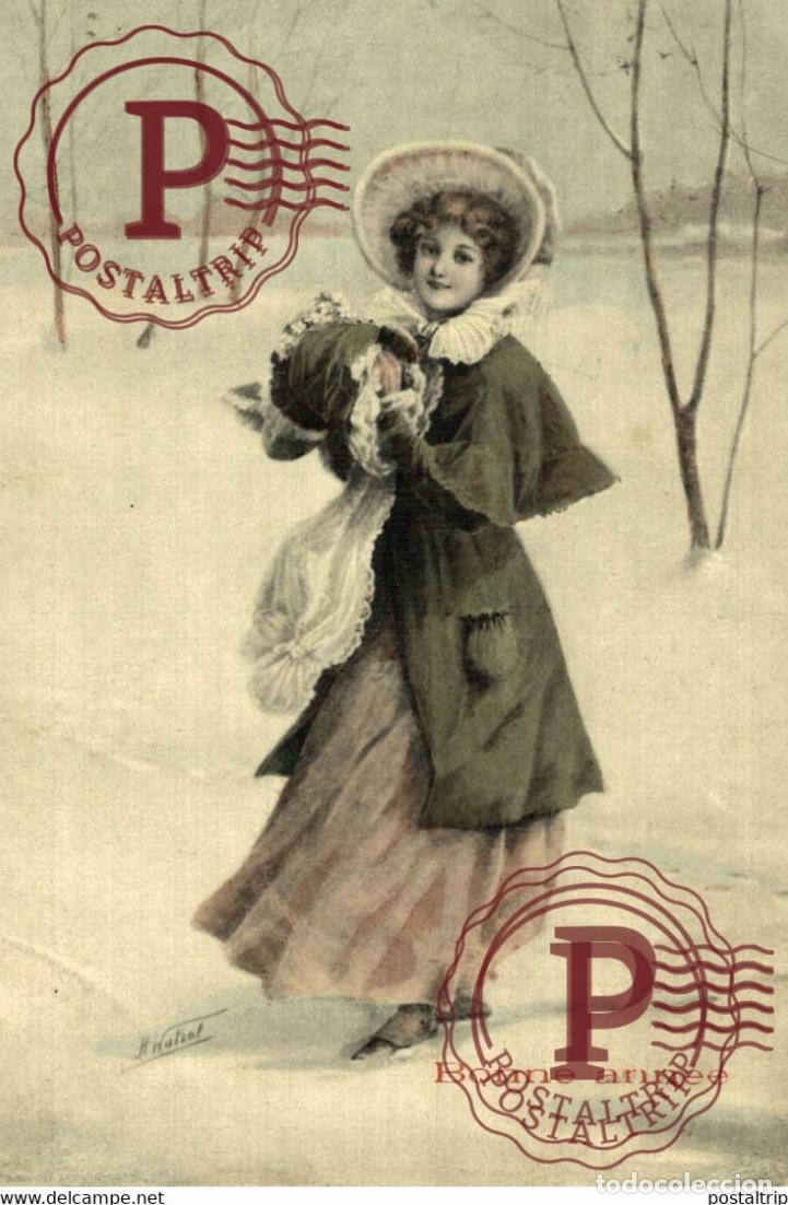 Postales: VIENNOISE. ILLUSTRATEUR. HANS HALZAL. BONNE ANNEE.