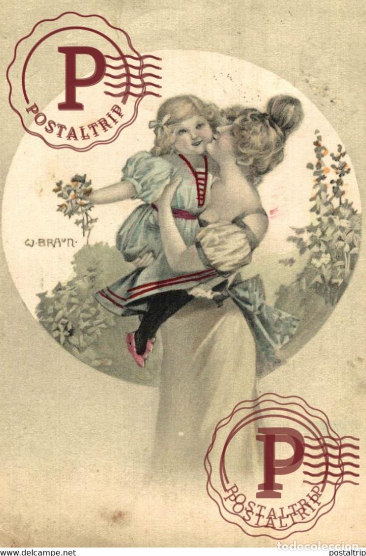 Postales: VIENNOISE. ILLUSTRATEUR. W. BROWN.