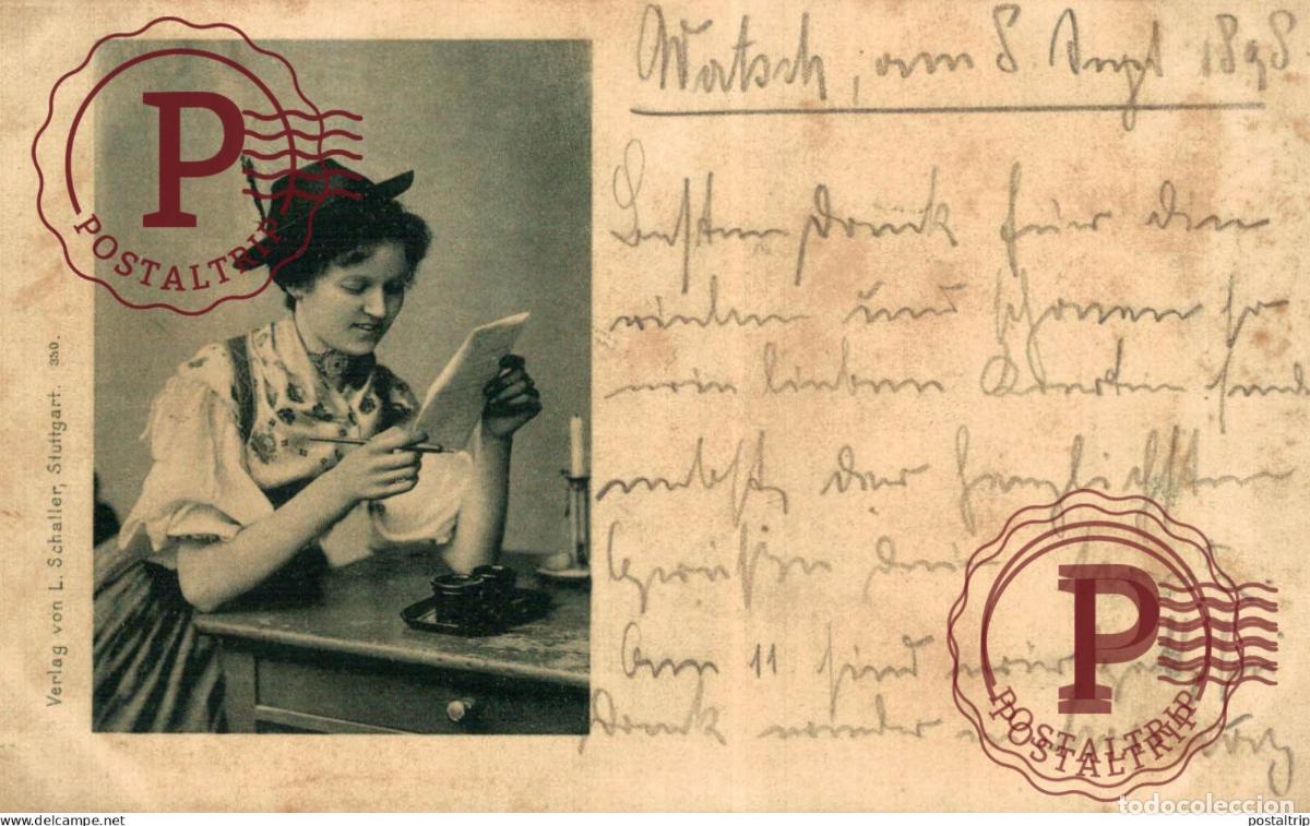 Postcards: VERLAG VON SCHALLER, STUTTGART