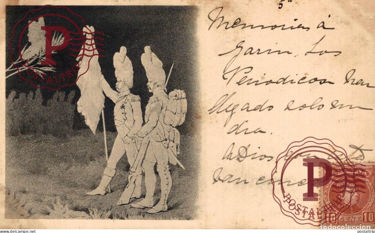 Postcards: ILLUSTRATEUR. ILUSTRACION. MILITAR