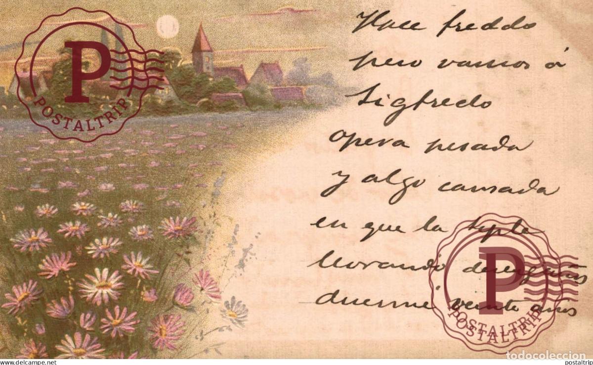 Postcards: ILLUSTRATEUR. ILUSTRACION. RELIEVE RELIEF.