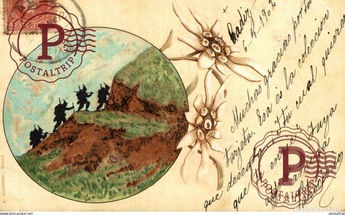 Postcards: ILUSTRADA. ILLUSTRATEUR. A. GUARNERI. MILANO.