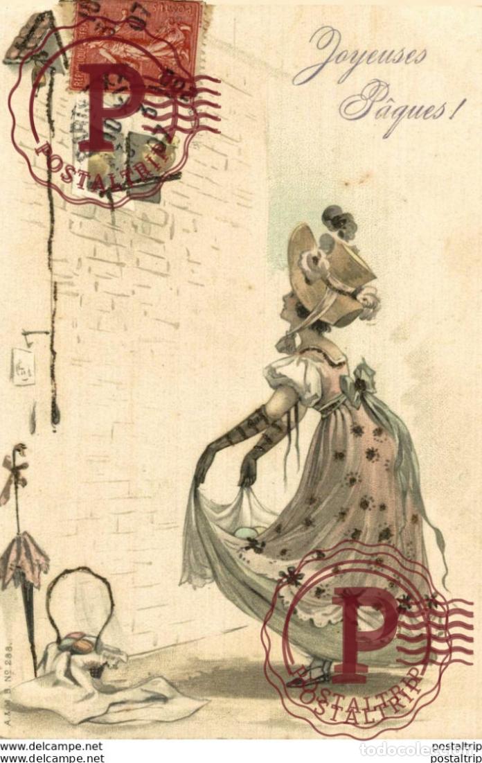 Postcards: VIENNE Viennoises. JOYEUSES PAQUES