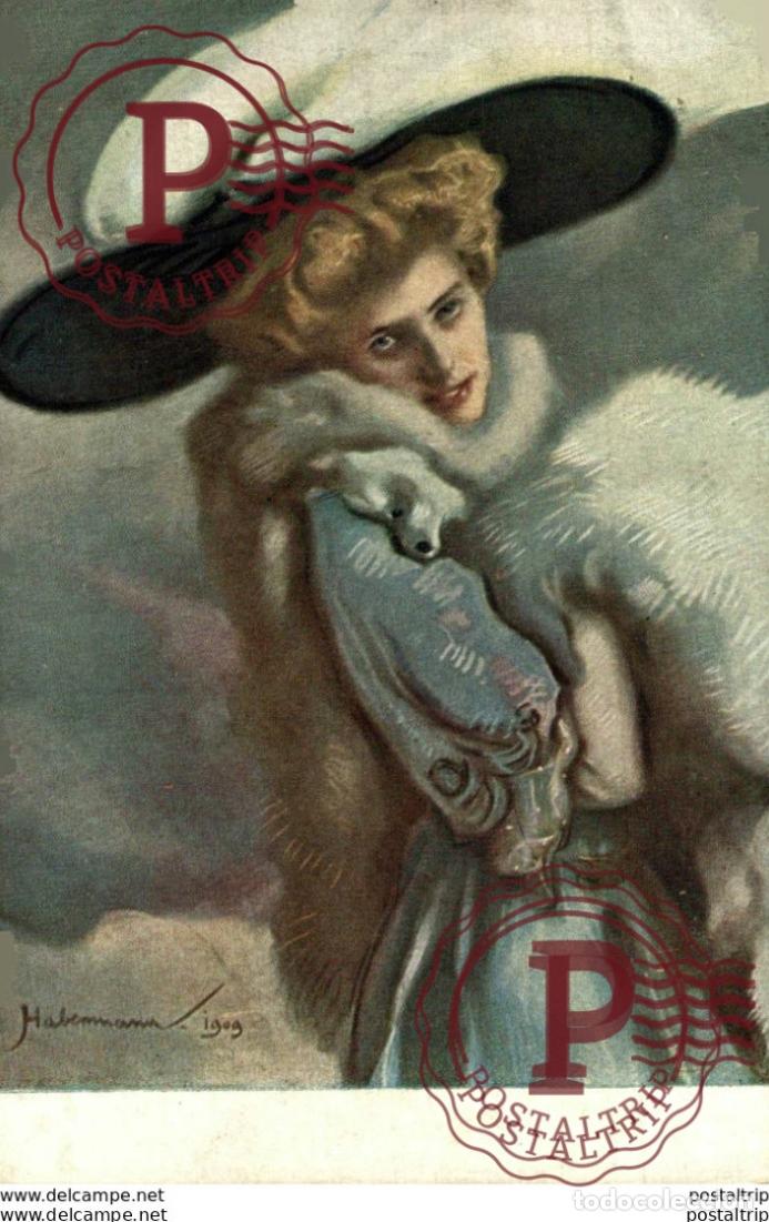 Postcards: Habermann, Winterschmuck. ILUSTRACION ILLUSTRATION.