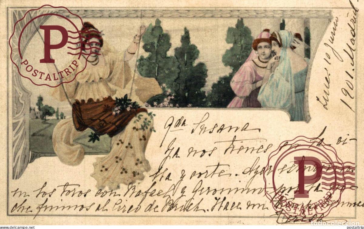 Postales: ILUSTRADA. ILLUSTRATEUR. VIENNOISE. - Foto 1