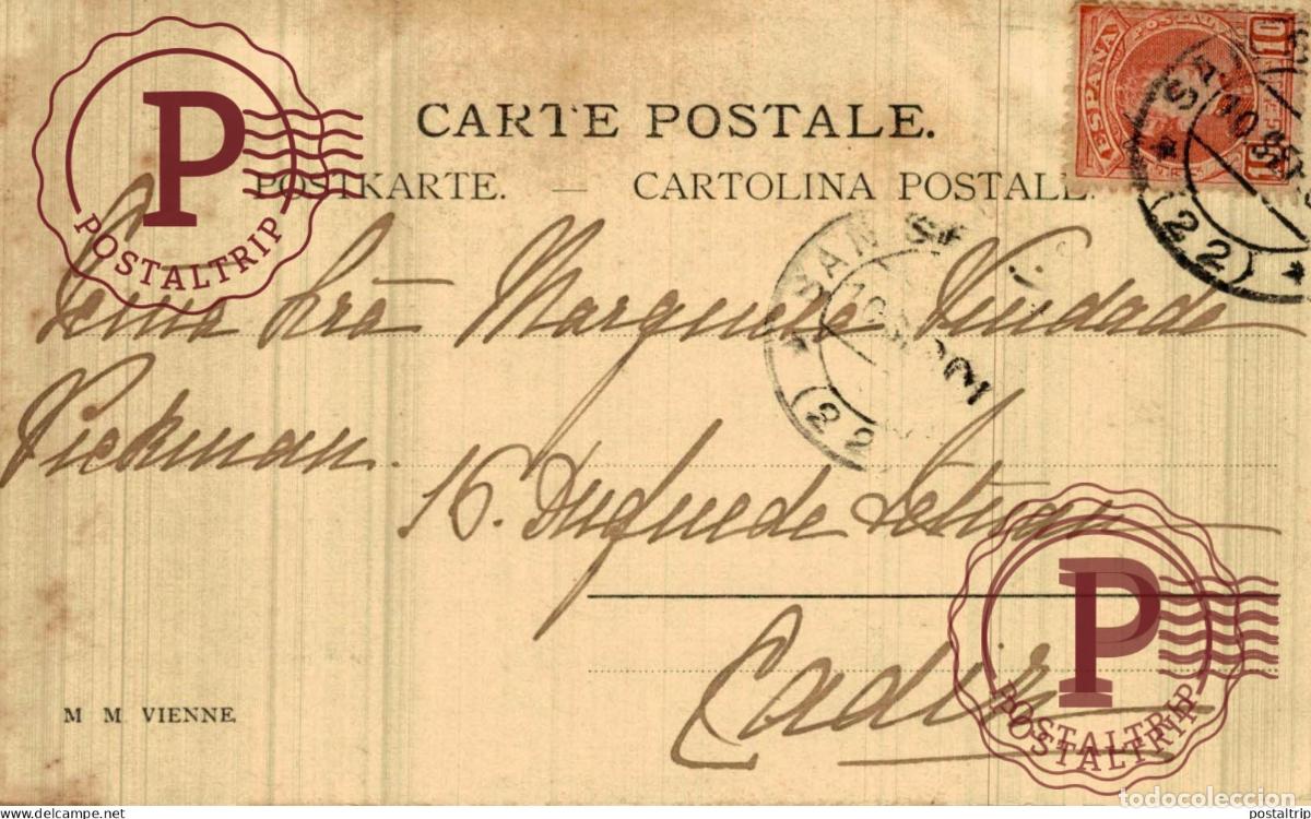 Postales: ILUSTRADA. ILLUSTRATEUR. VIENNOISE. - Foto 2