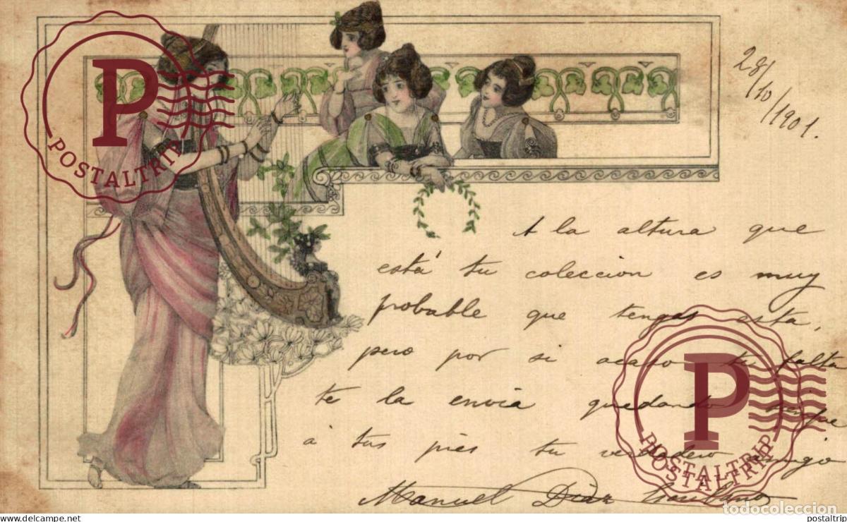 Postales: ILUSTRADA. ILLUSTRATEUR. VIENNOISE. - Foto 1