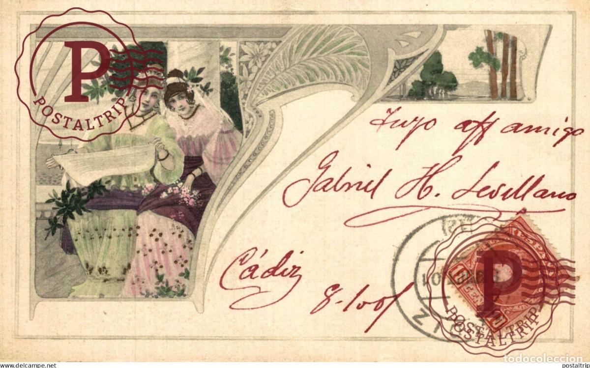 Postales: ILUSTRADA. ILLUSTRATEUR. VIENNOISE. - Foto 1