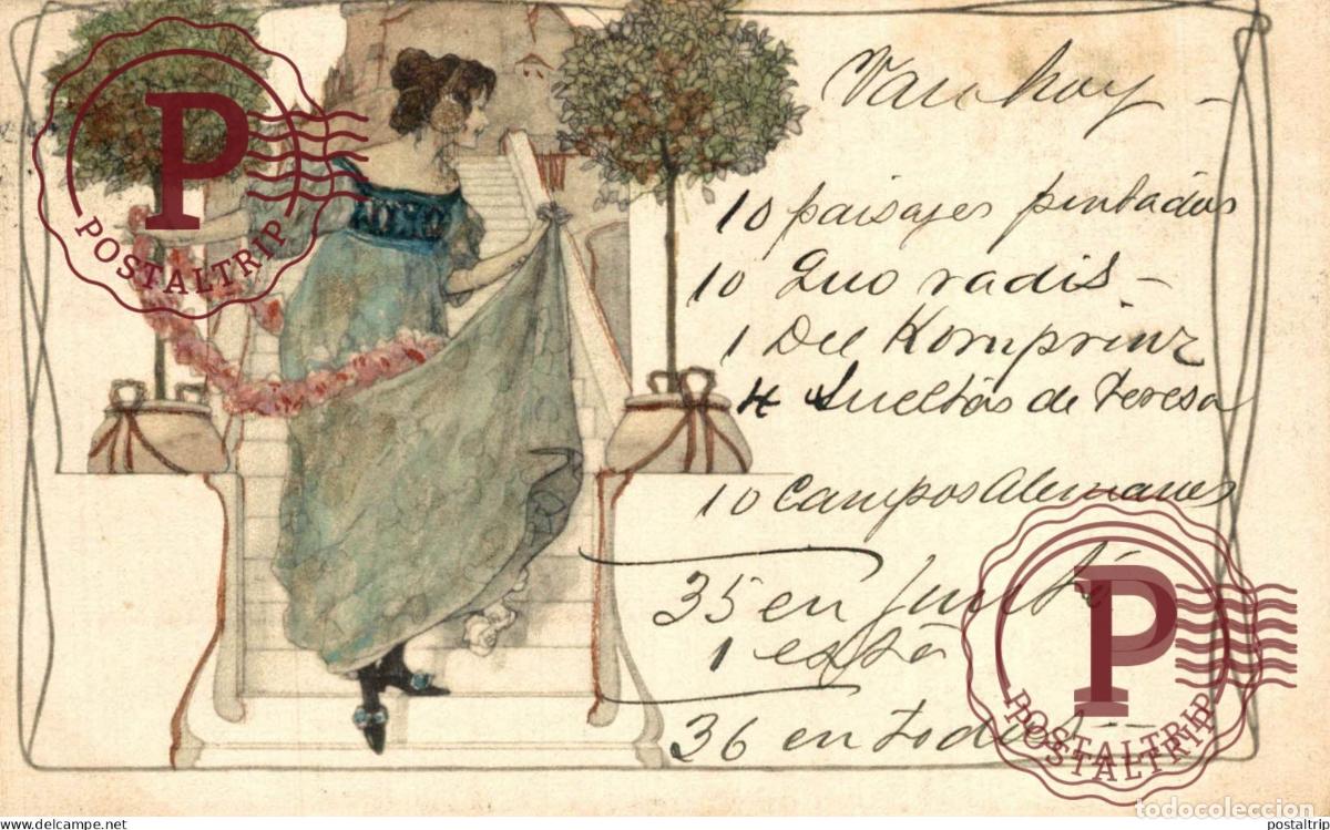 Postales: ILUSTRADA. ILLUSTRATEUR. VIENNOISE. - Foto 1