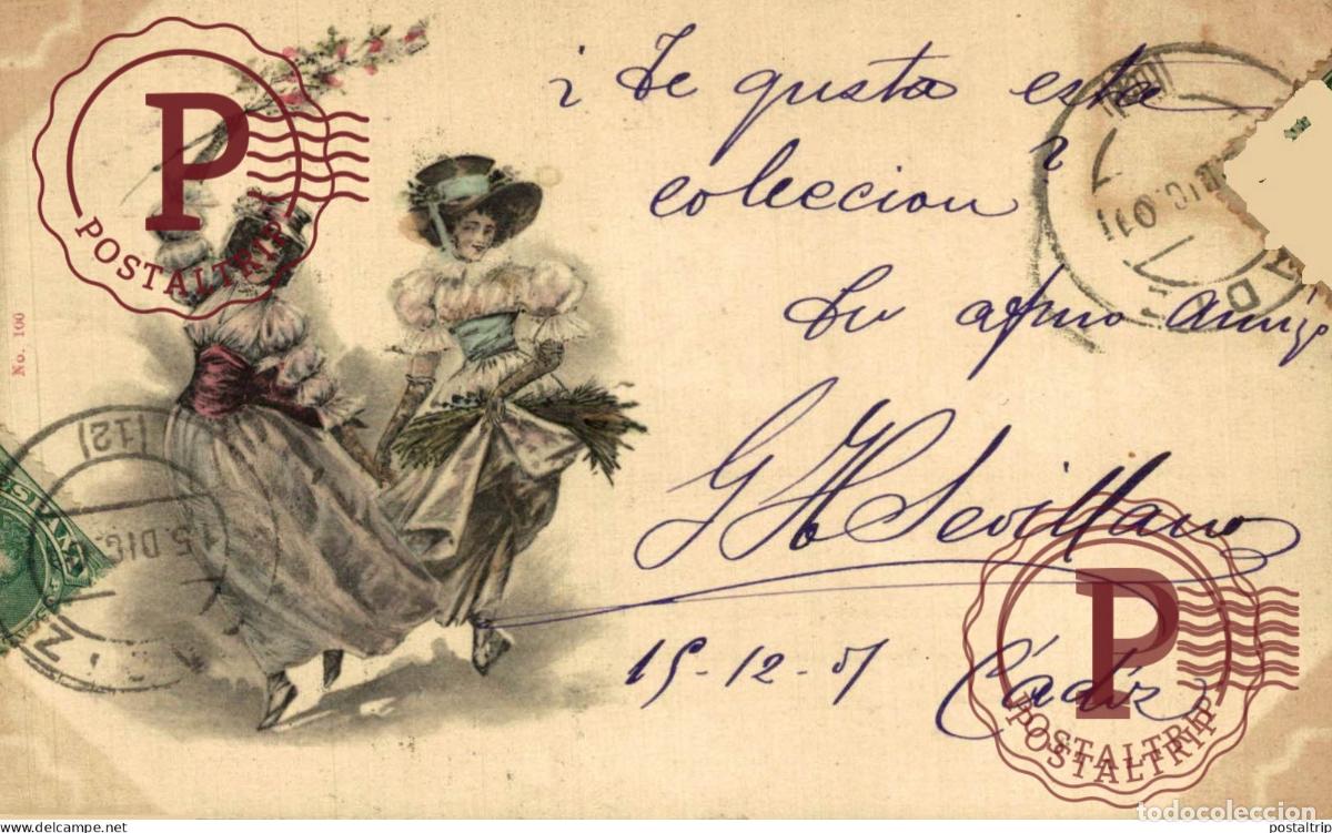 Postales: ILUSTRADA. ILLUSTRATEUR. VIENNOISE. - Foto 1