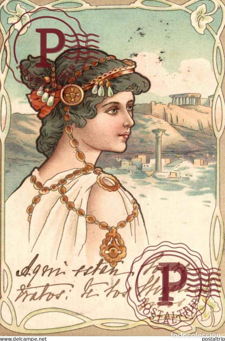 Postales: ILUSTRADA. ILLUSTRATEUR. ART NOUVEAU