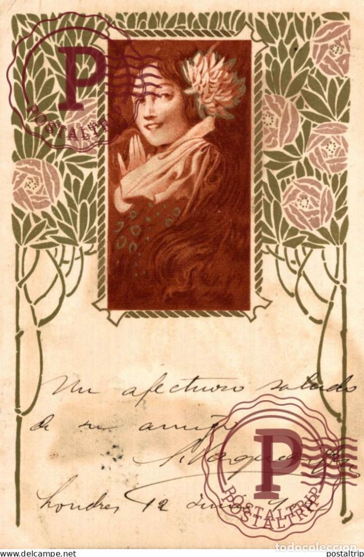 Cartes Postales: ILUSTRADA. ILLUSTRATEUR. ART NOUVEAU.