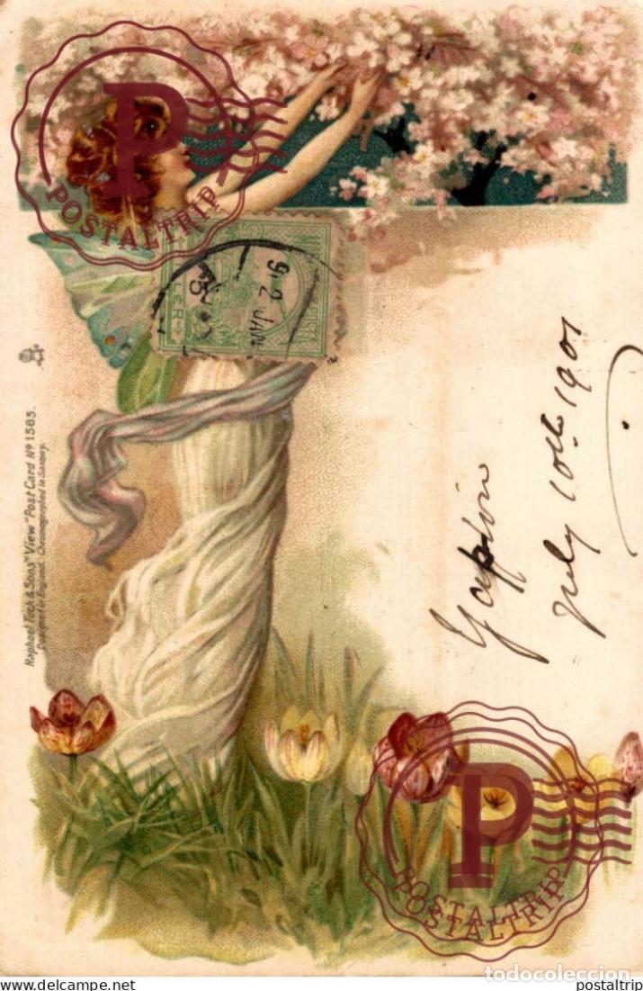 Postales: ILUSTRADA. ILLUSTRATEUR. RAPHAEL TUCK, ART NOUVEAU