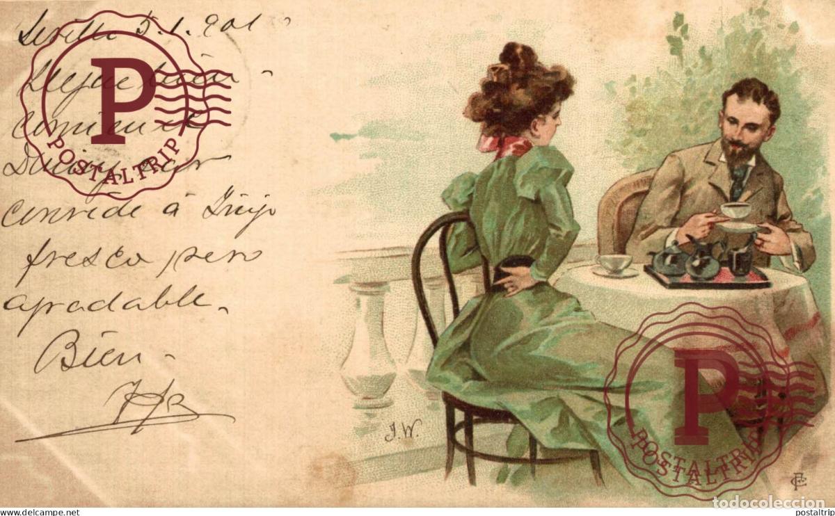 Postales: ILUSTRADA. ILLUSTRATEUR. J. W. TEA. TE