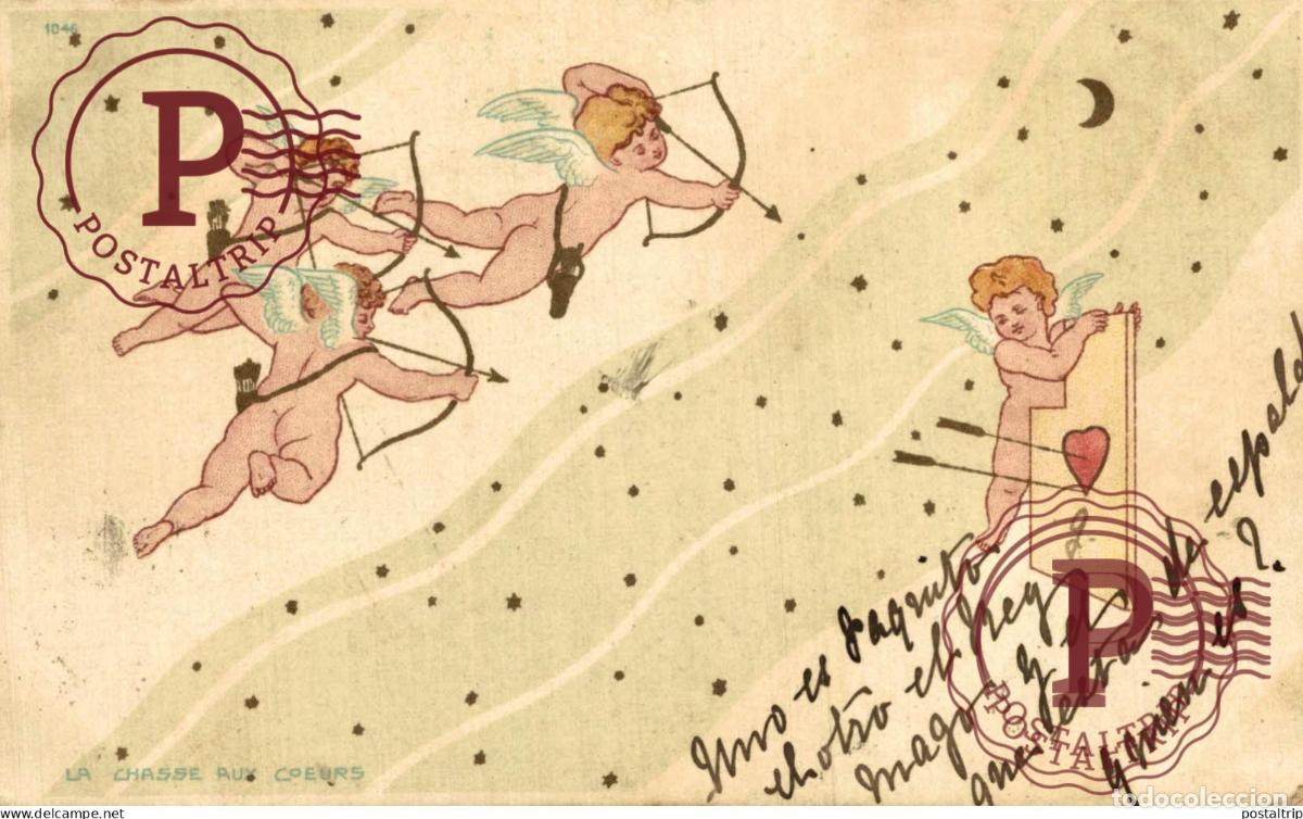 Postales: ILLUSTRATEUR. ILUSTRACION. La Chasse aux Coeurs