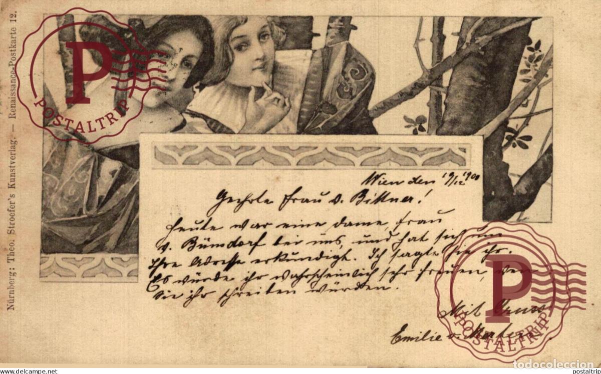 Postales: ILLUSTRATEUR. ILUSTRACION. Renaissance Postkarte - Nurnberg : Theo Stroefers Runftverlag