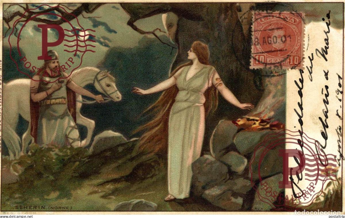Postales: ILLUSTRATEUR. ILUSTRACION. AUS DER GERMANENZEIT