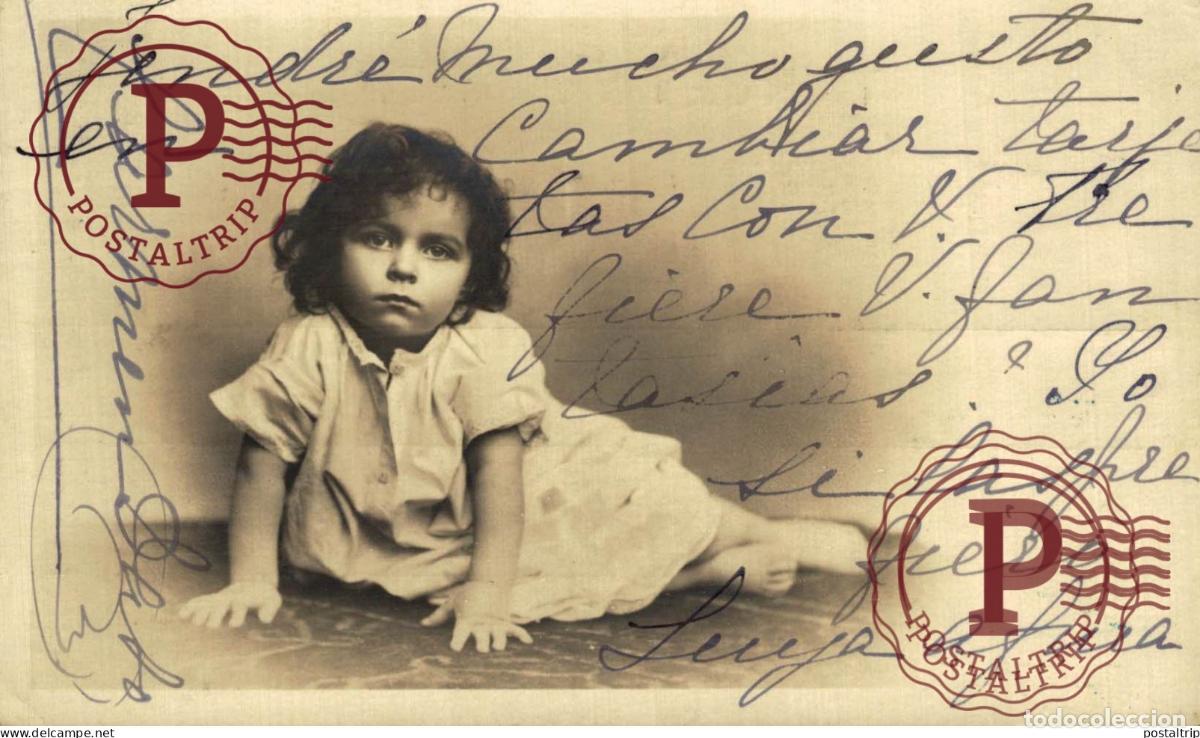 Postales: FOTOPOSTAL. ESPA&Ntilde;A. RPPC. SPAIN. NI&Ntilde;A, FILLE. CHILD.