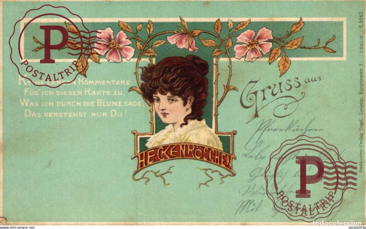 Postales: ILLUSTRATEUR. ILUSTRACION. GRUSS AUS HECKENROSCHEN.