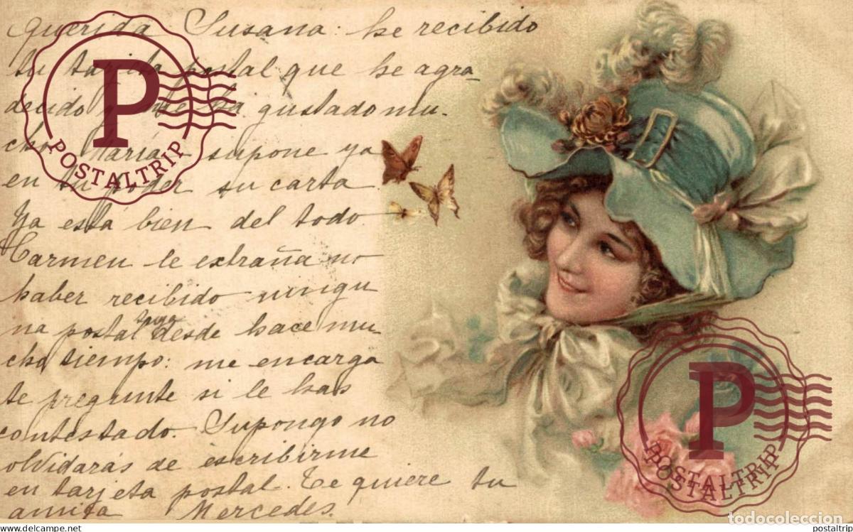 Postales: ILUSTRADA. ILLUSTRATEUR. &iexcl;&iexcl;SELLO DEL PELON!!
