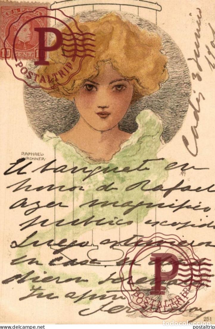 Postales: ILUSTRADA. ILLUSTRATEUR. RAPHAEL KIRCHNER.
