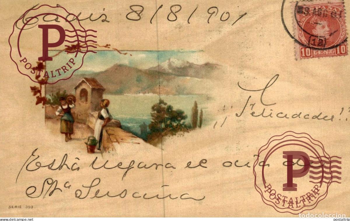 Postales: LOT LOTE 4 CARTES POSTALES ILUSTREE. ILUSTRADAS