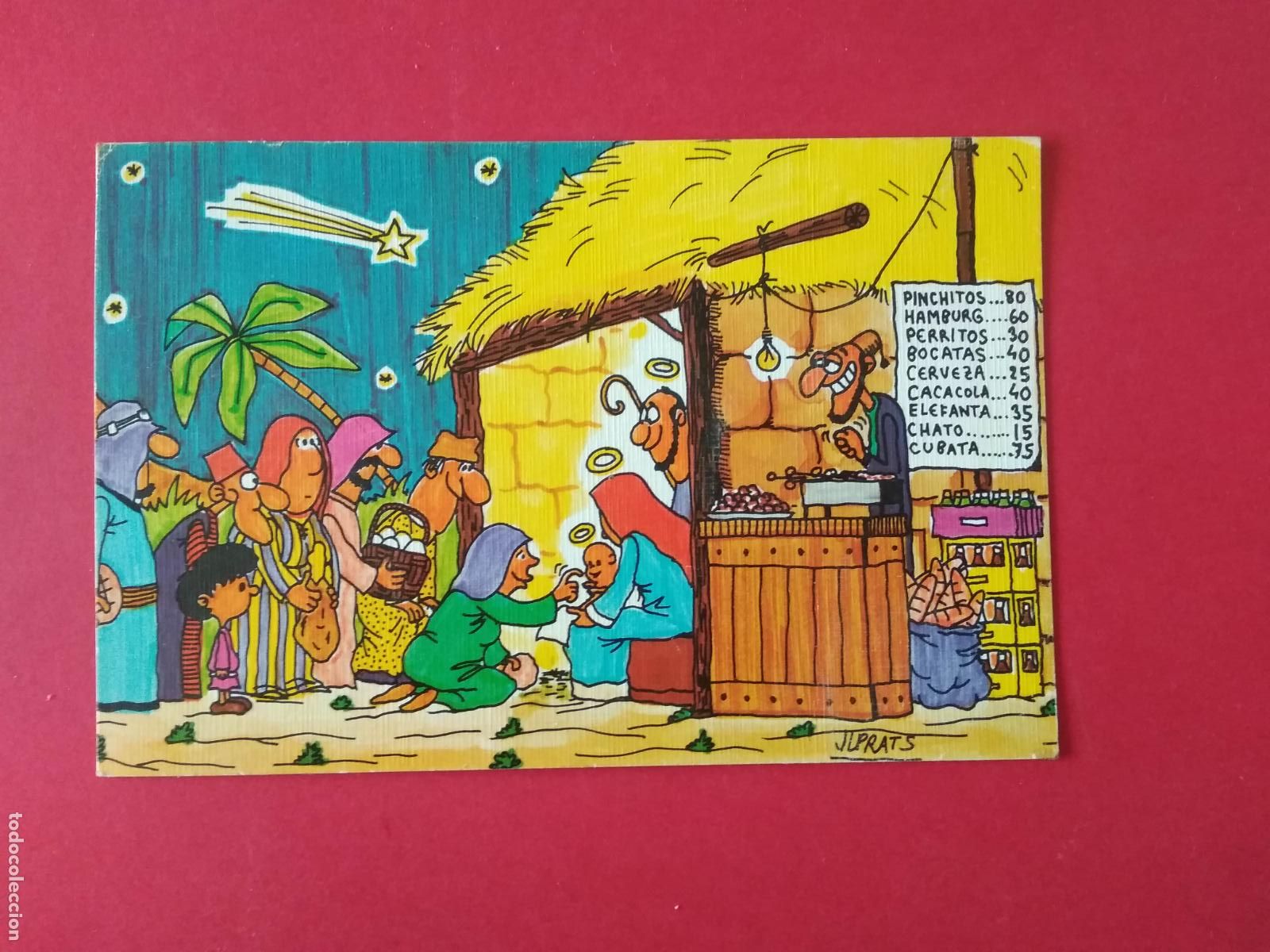 Postales: TARJETA POSTAL SIN USAR SERIE JL PRATS JOSE LUIS PRATS OZELUI , P / 10