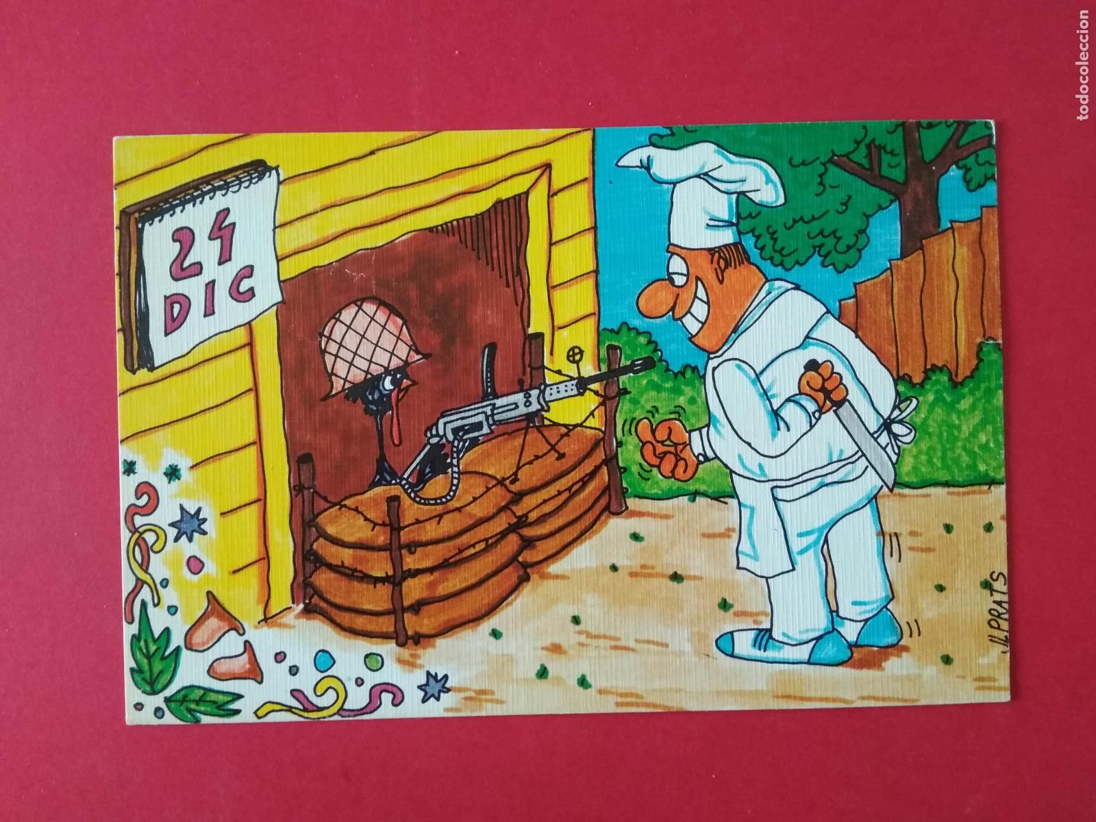 Postales: TARJETA POSTAL SIN USAR SERIE JL PRATS JOSE LUIS PRATS OZELUI , P / 7