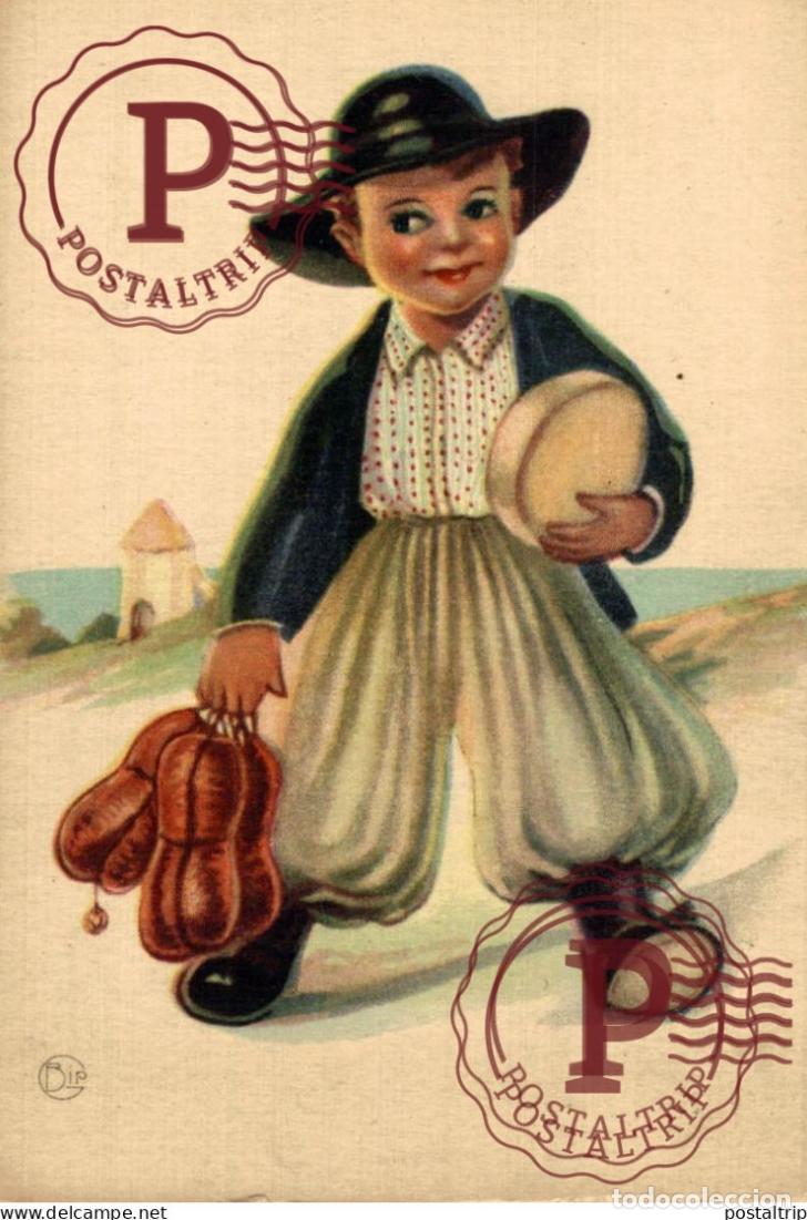 Postais: ILUSTRADA. ILLUSTRATEUR. REGIONALES INFANTILES. BALEARES.