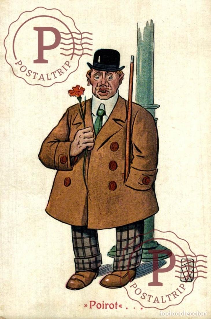 Postais: ILUSTRADA. ILLUSTRATEUR. POIROT...