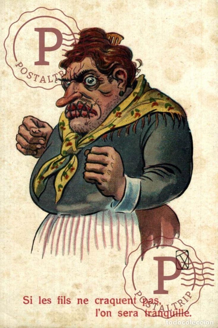 Cartes Postales: ILUSTRADA. ILLUSTRATEUR. SI LES FILS NE CRAQUENT PAS, LON SERA TRANQUILLE