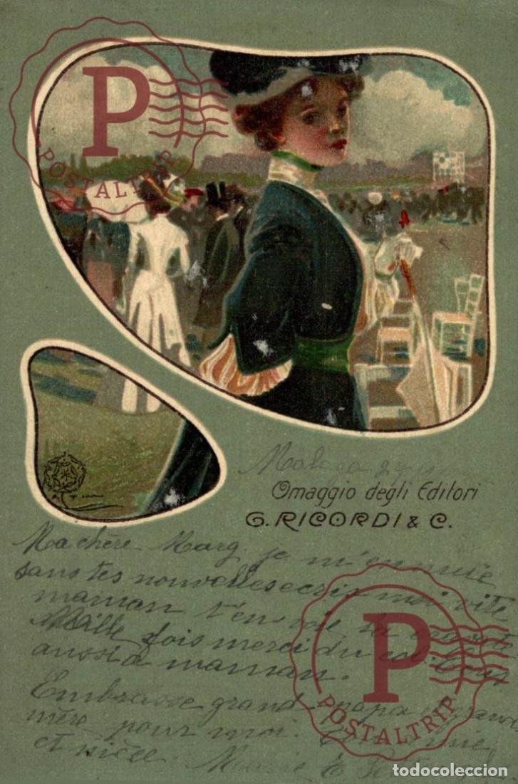 Postales: ILUSTRADA. ILLUSTRATEUR. Terzi - Omaggio degli Editori Ricordi
