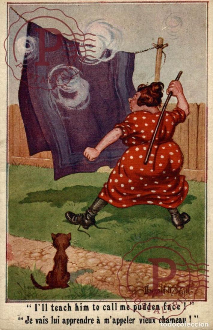 Postales: ILUSTRADA. ILLUSTRATEUR. ILL TEACH HIM TO CALL ME PUDDEN FACE!