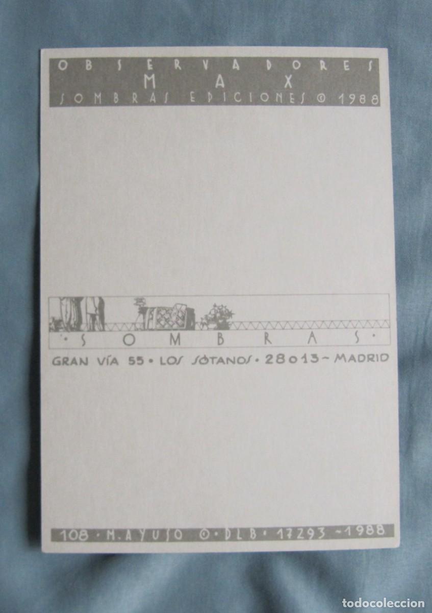 Postales: MAX - 6 POSTALES - COLECCION SOMBRA EDICIONES - Foto 8