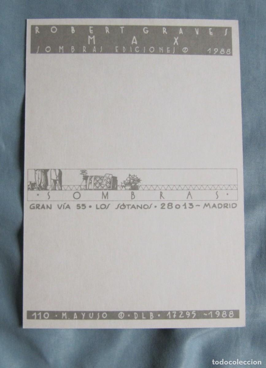 Postales: MAX - 6 POSTALES - COLECCION SOMBRA EDICIONES - Foto 10